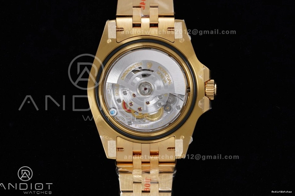 Classic YG SH3285 Black Edition ARF 126718 II Jubilee on GRNR 925 V GMT Bracelet Dial New Master Best 1122